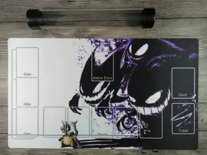 Ygomat Card Zones Custom TCG Playmat Gaming Pad 600 * 350MM