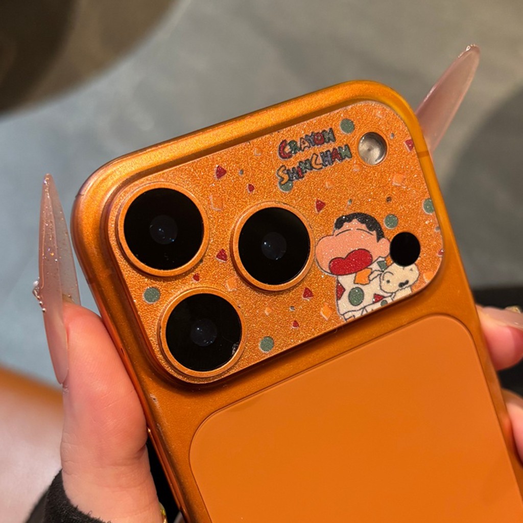 2 Gói Điện Thoại Camera Trang Trí Phim Cho iPhone 17 18 Pro Max Hoạt Hình Đáng Yêu Twinkle Hello Kitty Crayon Shin-chan CNY Phong Phú Điện Thoại Di Động Trong Suốt Mặt Sau Miếng D… – ảnh mô tả chi tiết 1