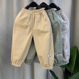 Quần trẻ em kiểu dáng mỏng mới, quần mùa hè cho bé vừa và nhỏ, quần chống muỗi, quần thường n