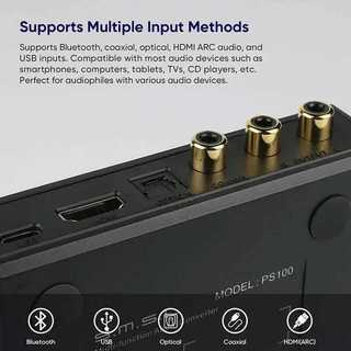 Bộ chuyển đổi âm thanh đa năng SMSL PS100 HDMI ARC ES9023 DAC Chip
