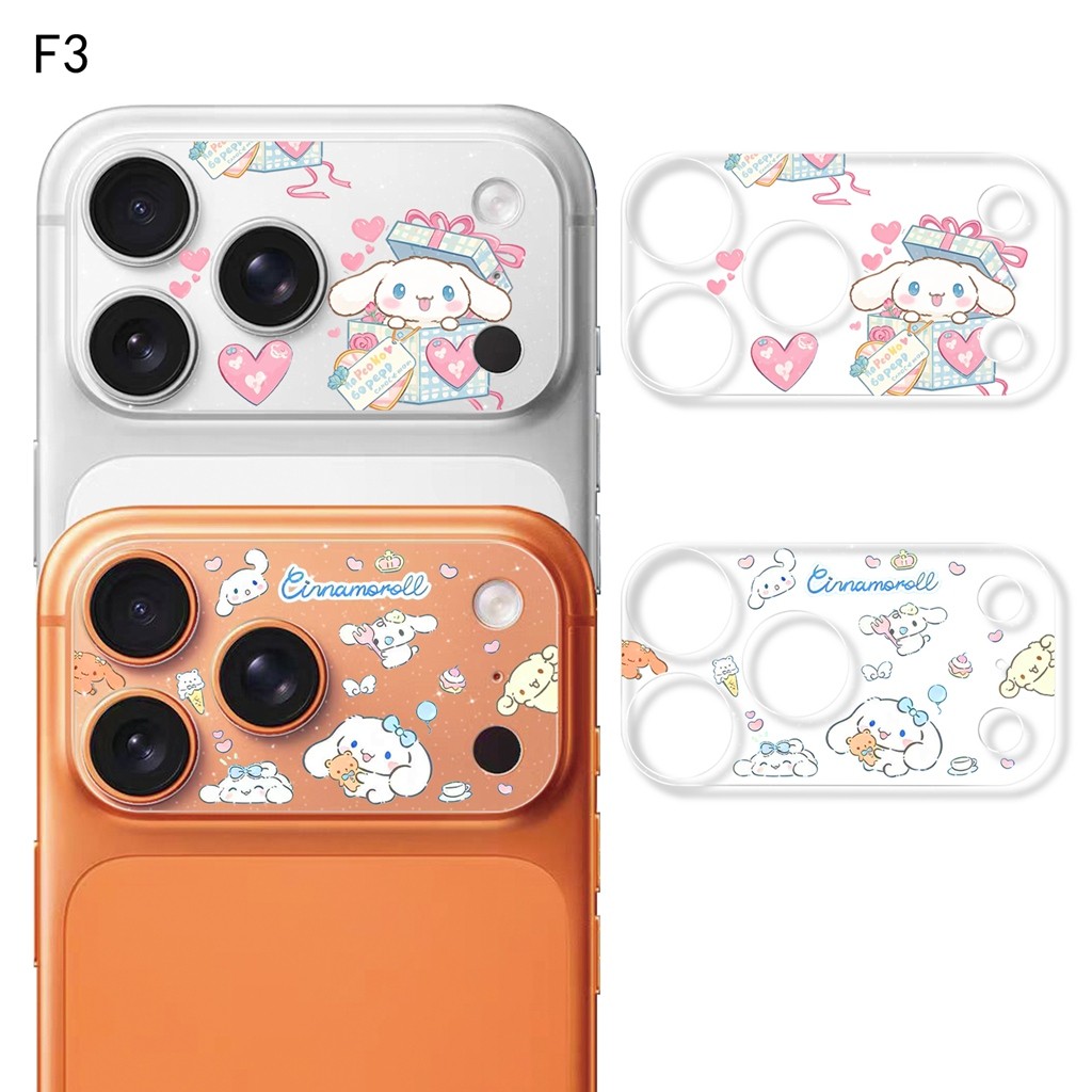 2 Gói Điện Thoại Camera Trang Trí Phim Cho iPhone 17 18 Pro Max Hoạt Hình Đáng Yêu Twinkle Hello Kitty Crayon Shin-chan CNY Phong Phú Điện Thoại Di Động Trong Suốt Mặt Sau Miếng D… – ảnh mô tả chi tiết 7