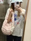 Phiên Bản Hàn Quốc Của Ins Girl Xếp Ly Túi Mây 2026 Mới Nhẹ Và Đa Năng Bong Bóng Dung Tích Lớn Đi Lại Túi Đeo Ngang