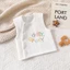 Cho Bé Áo Vest Không Xương Mùa Thu Đông Không Khí Ấm Áp Bên Hở Xéo Áo Vest Cho Bé Phong Cách