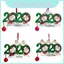 2020 Cây Giáng Sinh Trang Trí Cách Ly Họ Xmas Khóa Trang Trí Cho Tinh Thần Lễ Hội Độc Đáo