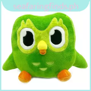 20cm Duo Plushie Duo Kỷ niệm 10 năm Cú xanh cho trẻ em Đồ chơi sang trọng búp bê