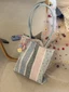 New French Commuting Korean Style Bags Floral Canvas Bag Large Capacity Shoulder Tote Bag Handba