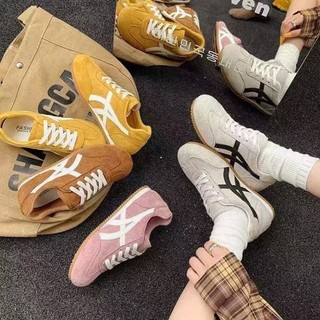 Bán Chạy Mỏng Phong Cách Đức Giày Tập Mùa Hè Phong Cách Mới Retro Nhẹ Thoáng Khí Lưới Thông Thường Forrest Gump Đế Mềm Giày Thể Thao