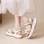 Giày sandal nữ mùa hè đế dày 6cm đế mềm hở mũi La Mã