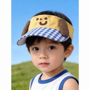 con chó con thoáng khí cho trẻ em trống mũ che nắng ngoài trời mùa hè cho bé trai và bé gái tấm