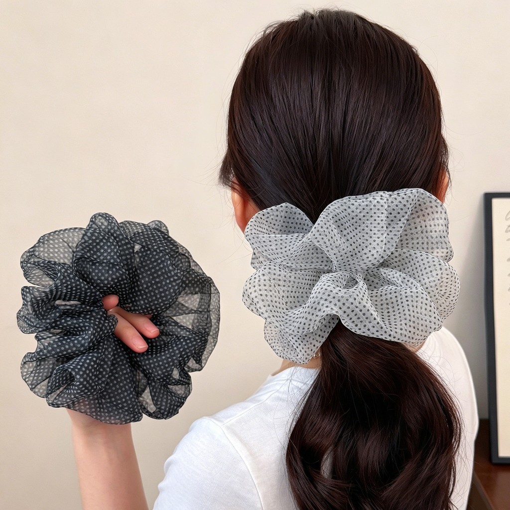 Gạc Lớn Lông Tơ Tóc Phụ Kiện Tóc Băng Đô