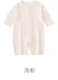 Áo liền quần cho bé mùa xuân hè cotton mỏng loại A không xương sơ sinh bên trong mặc thoáng k
