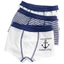 Quần lót boxer trẻ em không huỳnh quang dòng Nhật Bản dành cho bé trai Quần lót boxer cotton ngu