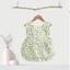 yếm cotton nguyên chất cho bé váy công chúa nữ tạp dề trẻ em chống nước và chống bẩn quần yếm khô