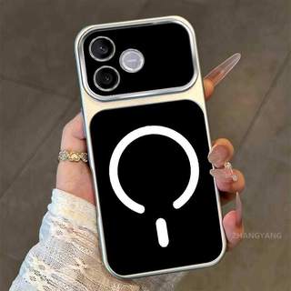 Ốp Lưng Cho Honor 600 Lite 5G 600 5G 600 Pro 5G Màu Cao Cấp Mới Mẫu Lưng Silicon Mờ Cửa Sổ Lớn Vỏ Điện Thoại Thẩm Mỹ Vòng Hút Từ Tính Thiết Kế Mới
