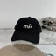 Mũ bóng chày nữ vành rộng Cotton thêu chữ cái Mũ chống nắng cho mùa xuân hè