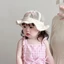 Nón Cho Bé Mùa Hè Mỏng Hat Bé Gái Hat Trẻ Sơ Sinh Lưới Trẻ Em Người Cá Mũ Có Thể Điều Chỉnh
