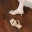 Dép Quai Nữ Giày Sandal Cao Gót Hở Mũi Kiểu Pháp