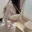 Túi yên ngựamàu tương phản, thiết kế hốc mới, túi nách đa năng, túi đeo chéo một vai ba chiều n