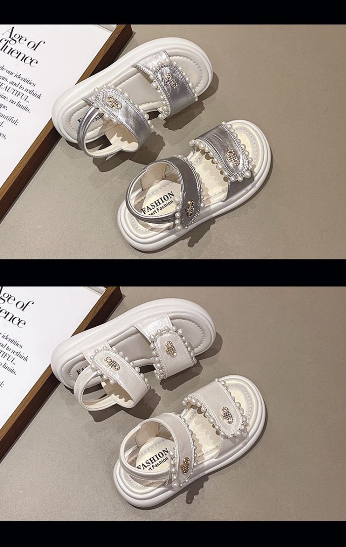 New Girls' Sandals, Little Girls Can Go Into The Water, Children's Summer Soft Soles, Fashion