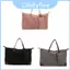 Túi Tote Nylon nữ có khóa kéo và túi bên trong Dung tích lớn cho phong cách đường phố