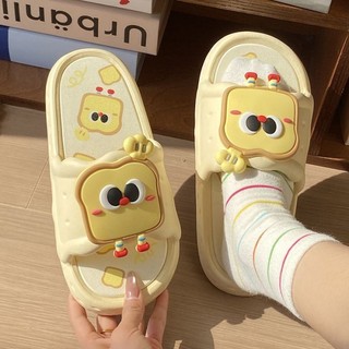 Internet Celebrity Buns Fun Eva Slippers Casual Non-slip Non-stinky Summer New Student Dormito