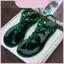 Phụ nữ thanh lịch Dây đeo mắt cá chân Flat Jelly Sandals Giày mùa hè Mềm mại thoải mái Dép xỏ ngón đi biển