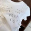 bé gái mùa hè in hoạt hình trẻ em cotton áo thun ngắn tay mới phong cách nước ngoài áo ngắn tay