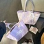 New Purple Bags For Women Korean Large Capacity Versatile Double-sided Single Shoulder Lazy Comm