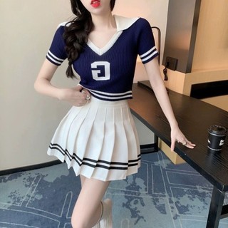 Váy JK xếp ly mới không có quần an toàn, mặc thoải mái không bị vướng, không có lớp lót Váy J