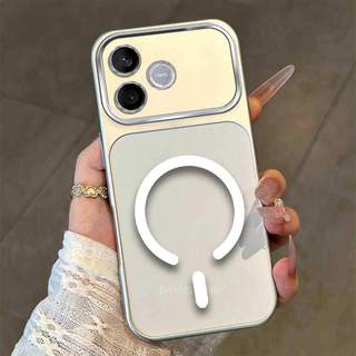 Ốp Lưng Cho Honor 600 Lite 5G 600 5G 600 Pro 5G Màu Cao Cấp Mới Mẫu Lưng Silicon Mờ Cửa Sổ Lớn Vỏ Điện Thoại Thẩm Mỹ Vòng Hút Từ Tính Thiết Kế Mới