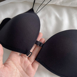 Áo ngực cổ thấp phù hợp với áo ngực tam giác Cup Thiết kế không dây