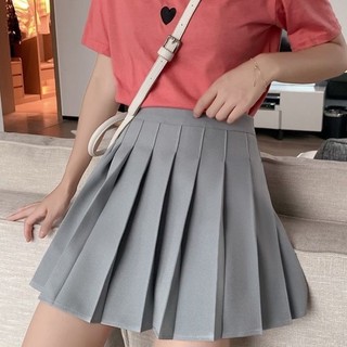 Váy JK xếp ly mới không có quần an toàn, mặc thoải mái không bị vướng, không có lớp lót Váy J