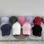 Mũ bóng chày nữ vành rộng Cotton thêu chữ cái Mũ chống nắng cho mùa xuân hè