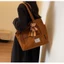 Túi tote sức chứa lớn theo phong cách retro mùa thu đông dành cho phụ nữ có ngoại hình ưa nhì