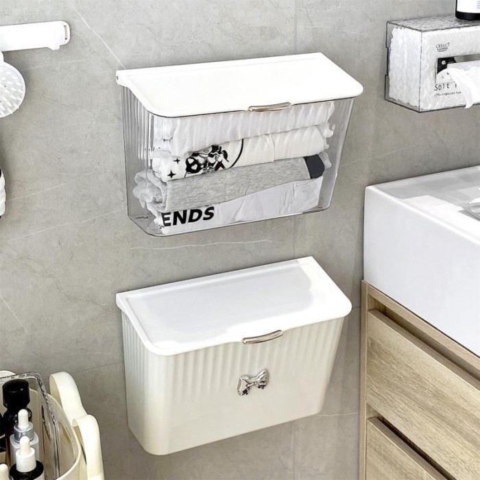 Kệ vệ sinh Hộp đựng đồ đục lỗ treo tường