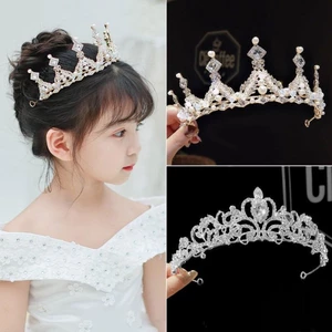 Sinh Nhật Vương Miện Mũ Trẻ Em Công Chúa Elsa Phụ Kiện Tóc Trẻ Em Hiệu Suất Mũ Cao Cấp Thái Bă