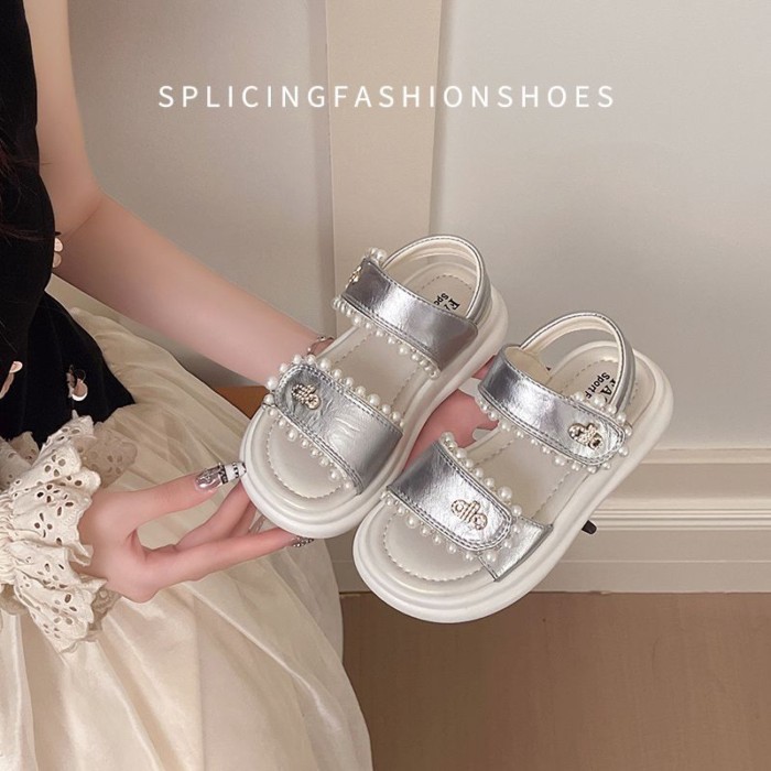 New Girls' Sandals, Little Girls Can Go Into The Water, Children's Summer Soft Soles, Fashion
