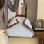 Túi tote sọc dung tích lớn niche mới của Hàn Quốc, cao cấp, lười biếng, thời trang và đa năng