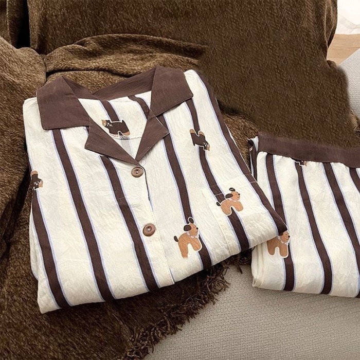 Kem Miffy Rabbit Cardigan Ins Cloud Cotton Bộ Đồ Ngủ Nữ Ngắn Tay Quần Short Cô Gái Ngọt Ngào Mặc