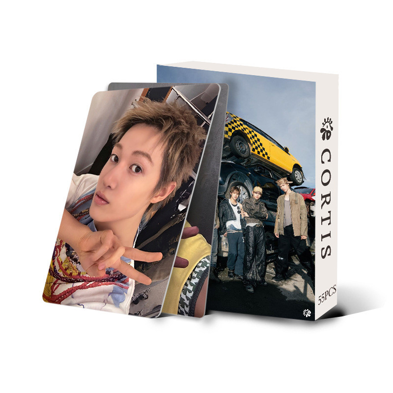 LINXX 55 Chiếc Màu Sắc CORTIS Bên Ngoài Dòng Album Lomo Cards Kpop Boy Group Idol Photocard Set Bộ Sưu Tập Quạt Hàng Hóa Lễ Hội Quà Tặng Sưu Tập Thẻ Ảnh