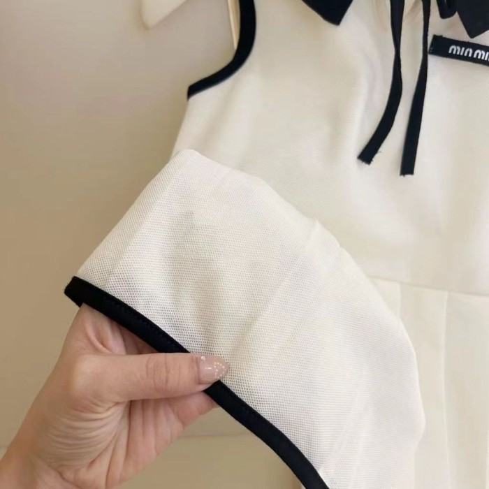 Girls Fashionable Casual Dress Summer New Korean Style Cute Baby Girl College Style Princess