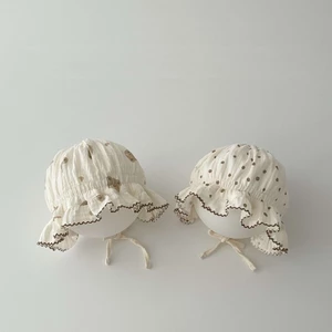 Mũ Cho Bé Xuân Thu Cotton Nguyên Chất Mũ Thai Nhi Mềm Mại Hàn Quốc Mũ Bao Đầu Sơ Sinh Nam Nữ