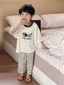 Bộ Đồ Ngủ Bé Trai Mùa Hè Mỏng Điều Hòa Modal Lụa Băng Bộ Đồ Cho Bé Quần Ngắn Tay Quần Áo Ở Nhà T