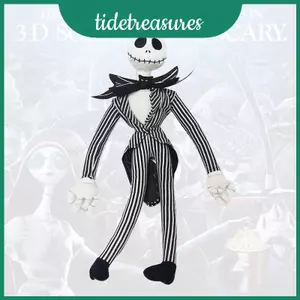 Jack Skellington Búp bê sang trọng Tay nghề thủ công vượt trội Quà Giáng sinh hoàn hảo