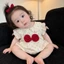 Baby Summer Jumpsuit Thin Baby Crawling Suit Cute Polka Dot Newborn Bow Baby