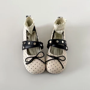 đôi sandal mùa hè mới Mary Jane kiểu múa ba lê kiểu dáng nhẹ nhàng đế phẳng đinh tán Giày nữ Phá