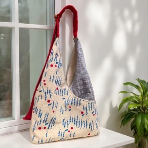 Retro Literary Cedar Printed Handbags, Casual Outings, Commuting, Sundry Storage Bags, Portable