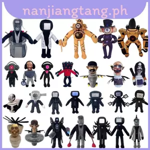 Stocknew Skibidi Nhà Vệ Sinh Sang Trọng Đồ Chơi Titan Tv Người Màn Hình Trò Chơi Truyền Hình Mềm Đồ Chơi Nhồi Bông Trẻ Em Giáng Sinh