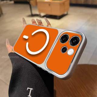 Ốp Lưng Cho OPPO Reno 15 Reno 15 Pro Reno 15F Reno 15C 5G Màu Cao Cấp Mới Mẫu Lưng Silicon Mờ Cửa Sổ Lớn Vỏ Điện Thoại Thẩm Mỹ Vòng Hút Từ Tính Thiết Kế Mới