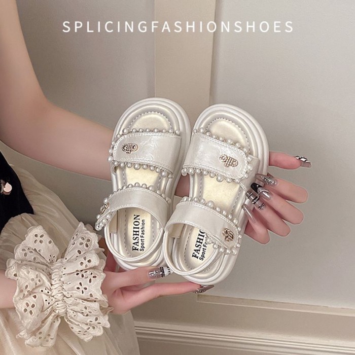 New Girls' Sandals, Little Girls Can Go Into The Water, Children's Summer Soft Soles, Fashion